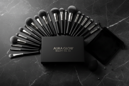Aura Glow™ Luxe Beauty Brush Set (22PCS)
