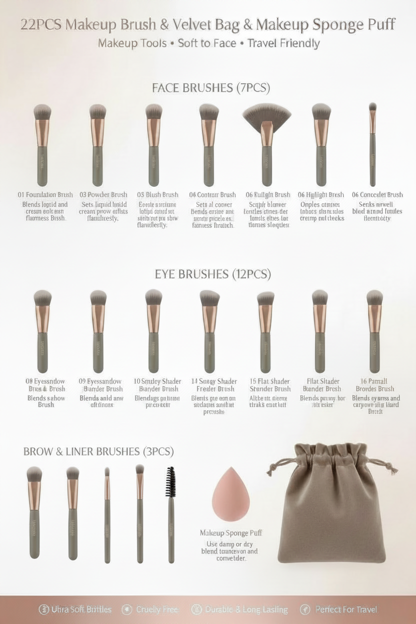 Aura Glow – Clear Text Brush Infographic