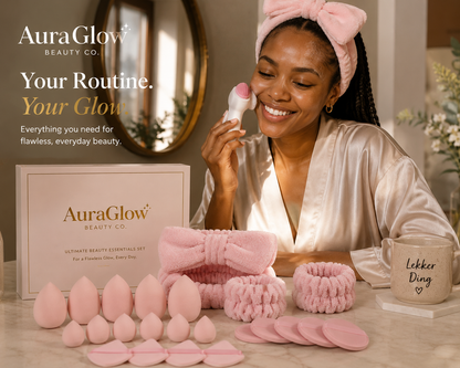 Aura Glow Makeup Essentials Kit – 24 Pieces